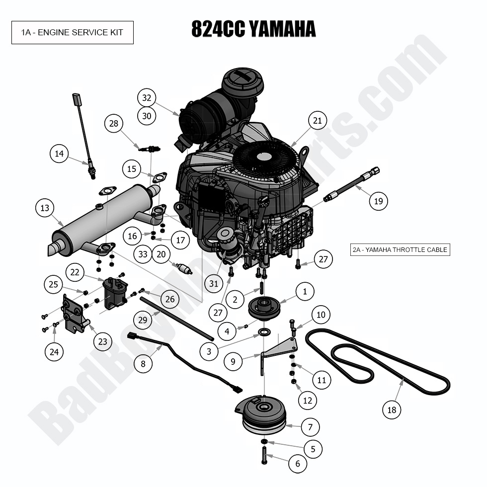 2018 Outlaw XP - Engine - Yamaha EFI